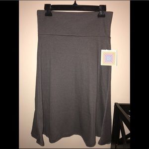 Lularoe Azure Skirt -M Gray